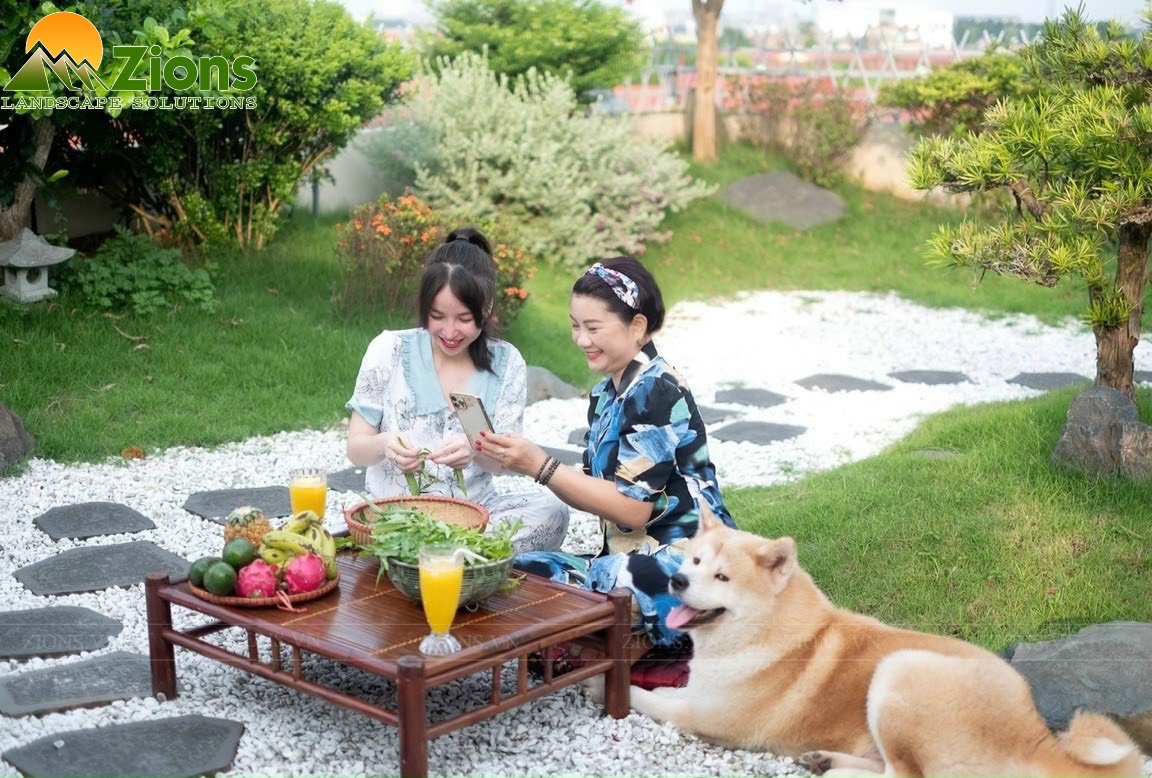 vườn sân thượng bắc giang